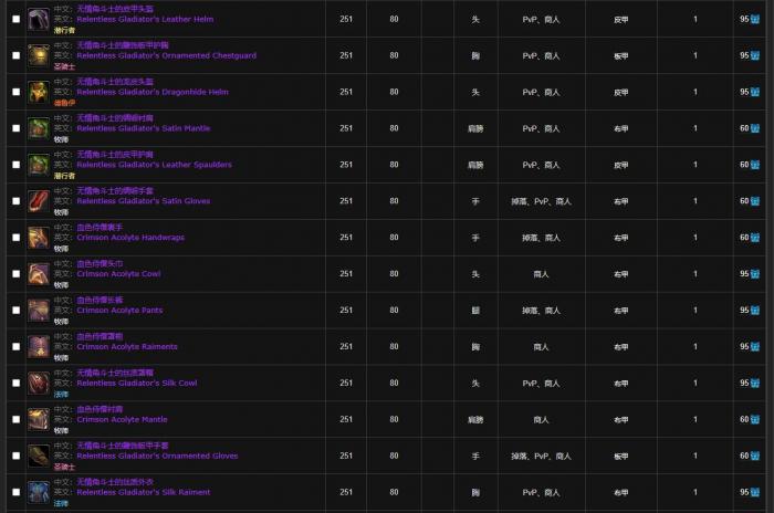 魔兽世界寒冰纹章换哪些装备16