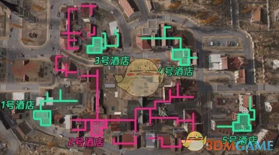 《绝地求生》雪地地图凛冬城跑酷攻略3