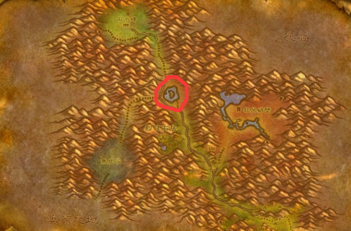 魔兽世界暗色湖在哪1