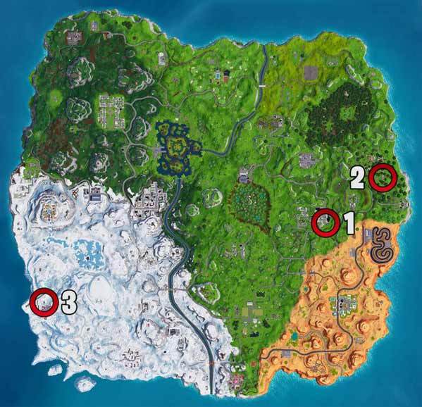 《堡垒之夜》在水塔顶上跳舞任务攻略1