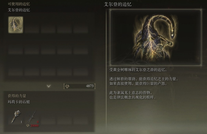 艾尔登法环记忆怎么用不了2