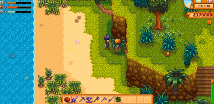 星露谷物语如何获得金色核桃1