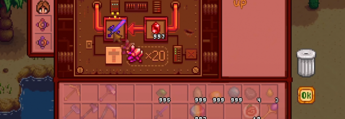 星露谷物语武器强化材料有什么分别2