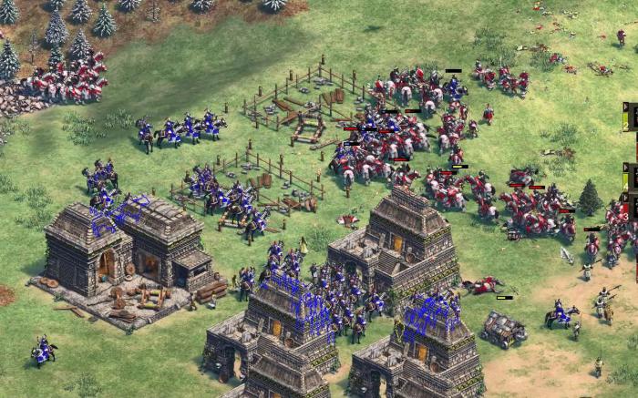 帝国时代2蒙古轻骑兵怎么打2