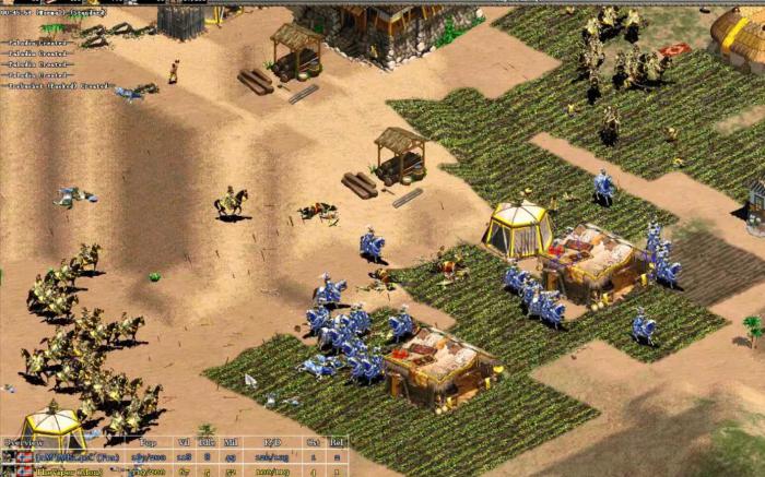 帝国时代2怎么打蒙古加轻骑3