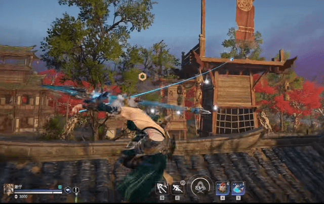 永劫无间飞索怎么上翻3