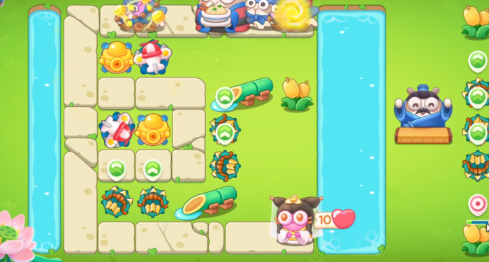 保卫萝卜4白萝卜传奇55怎么过2