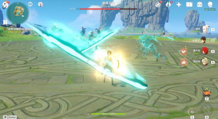 原神魔偶剑鬼怎么打1