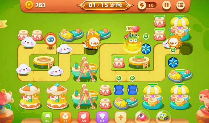 保卫萝卜支线关卡d14关怎么过3