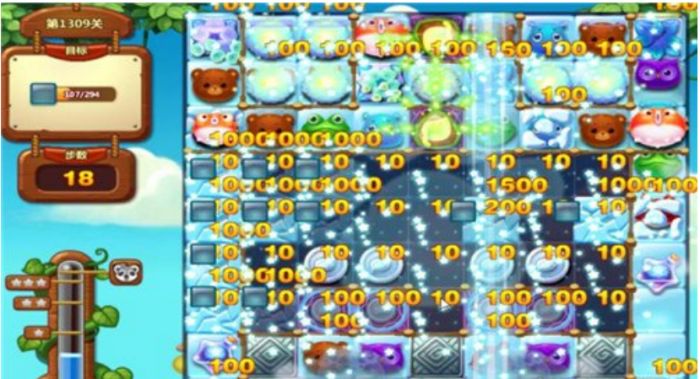 开心消消乐1309关怎么过2