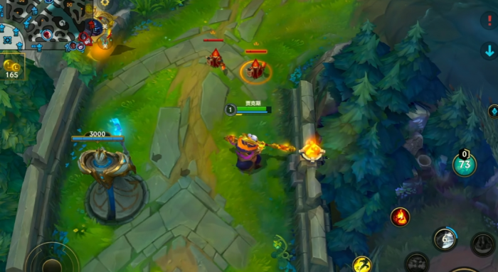 英雄联盟手游上单怎么控线2