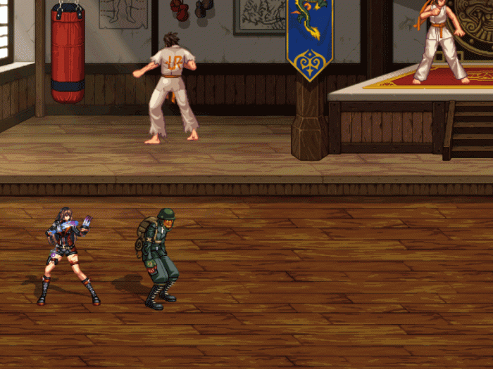 DNF女街霸重做技能演示7