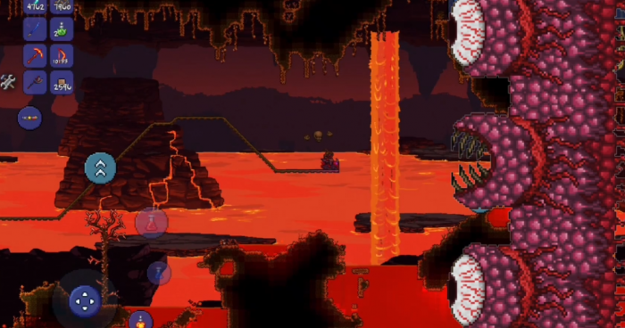 泰拉瑞亚肉山怎么过1