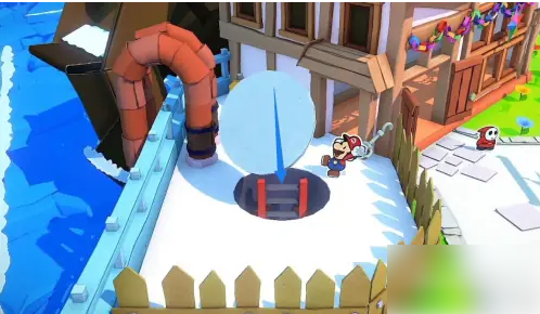 纸片马里奥怎么开灯2