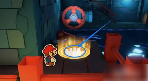 纸片马里奥怎么开灯9