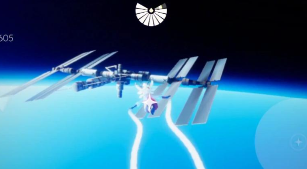 光遇如何遁地去太空站2