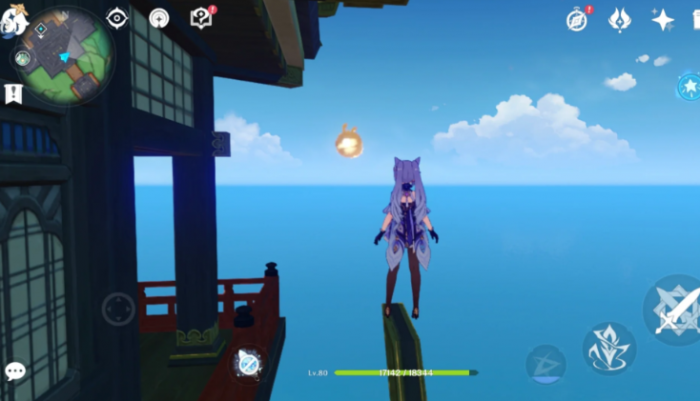 原神御守阁怎么上去1