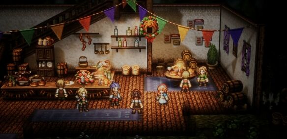 歧路旅人0圣火节流程13