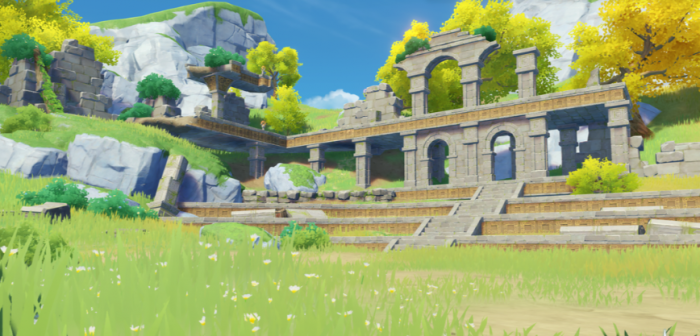 原神寻找藏宝处怎么上1