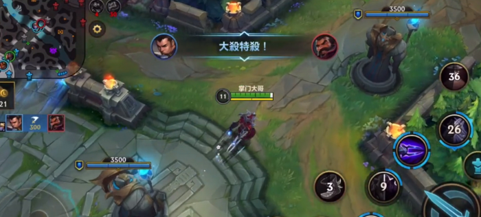 英雄联盟手游劫怎么打中3