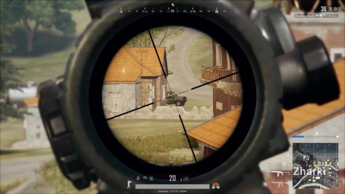 绝地求生狙击枪怎么瞄准才能打到头1