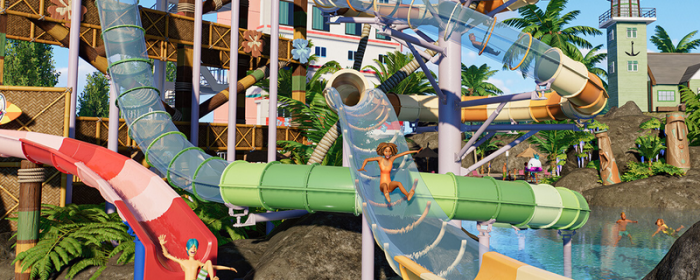 过山车之星2如何建造漂流设施2