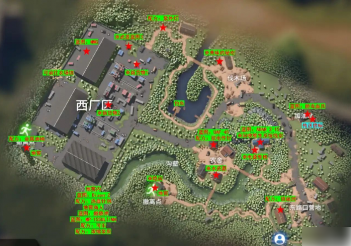 逃离鸭科夫攻略地图3