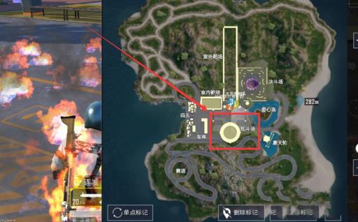 和平精英特训岛决斗场怎么进去?3