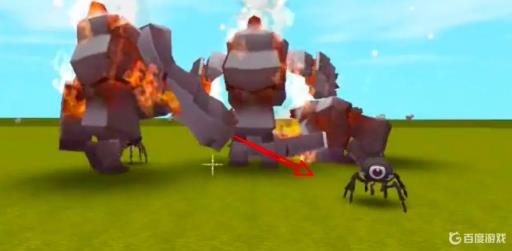 迷你世界怎么驯服熔岩巨人?4