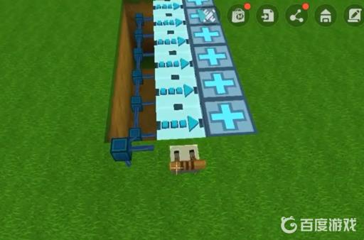 迷你世界怎么做有轨电车?4