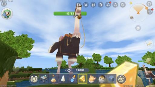 迷你世界怎么让驼鸟回血?4