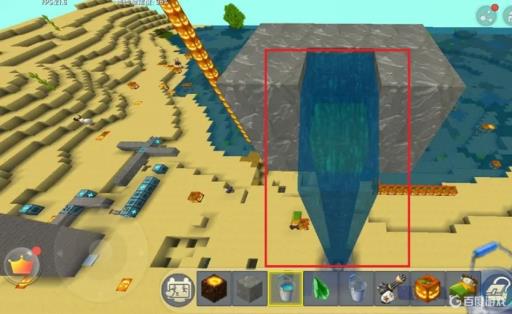 迷你世界水电梯怎么做?7