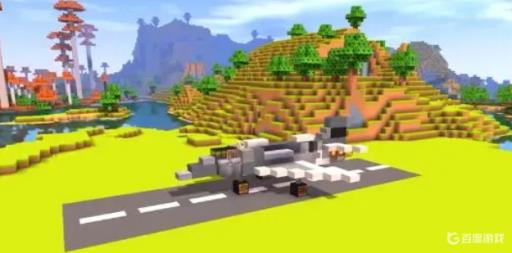迷你世界怎怎么造一辆飞机?4