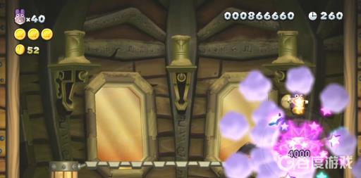 超级马里奥兄弟莫顿的下沉砖块城堡怎么过关?6