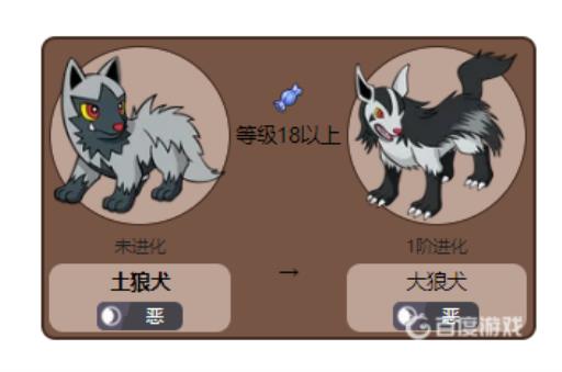 剑盾土狼犬几级进化?2