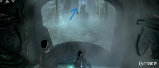 上古卷轴5精灵之牙怎么把铁门打开?2
