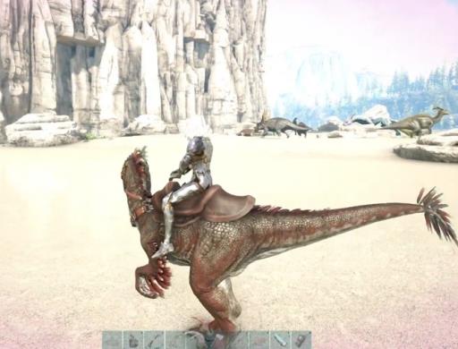 方舟生存进化怎么骑龙?9