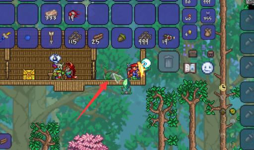 泰拉瑞亚传送晶塔怎么放?4