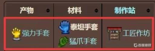 泰拉瑞亚泰坦手套怎么做?4