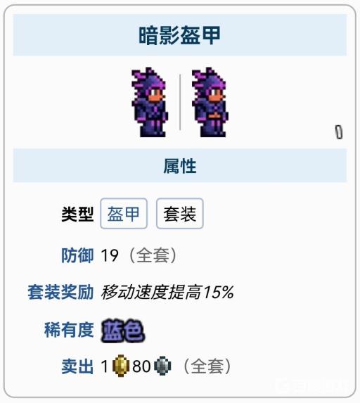 泰拉瑞亚陨石套和暗影套哪个好?2