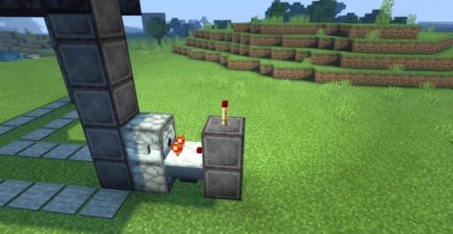 我的世界岩浆门怎么制作?17