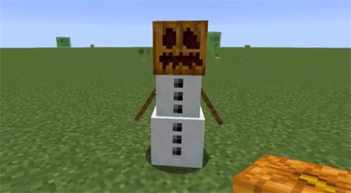 我的世界怎么做雪傀儡?3