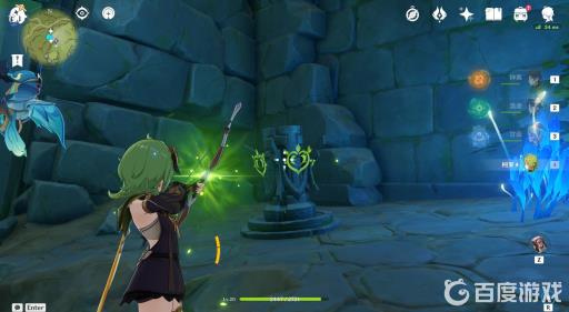 原神前往觉王之殿草屏障怎么弄?4