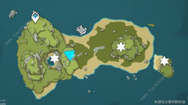 原神危危岛宝箱位置大全2