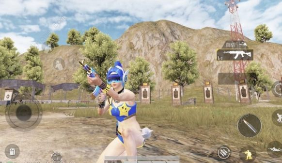 和平精英火箭少女比基尼照片图4