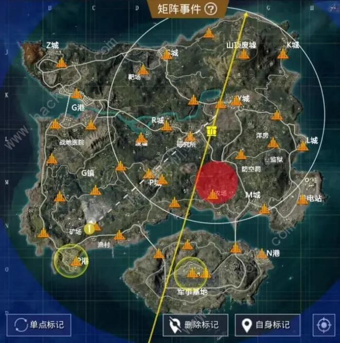 和平精英极限追猎跳伞点选择哪里好2