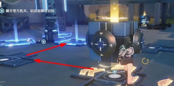 鸣潮解开密方机关启动音障仪自检怎么过2