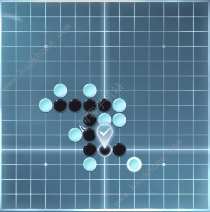 逆水寒手游五子棋残局十二怎么过5