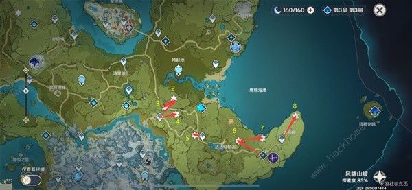 原神蒙德九处风屏障位置大全2