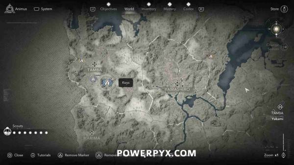 刺客信条影钥匙收集攻略67